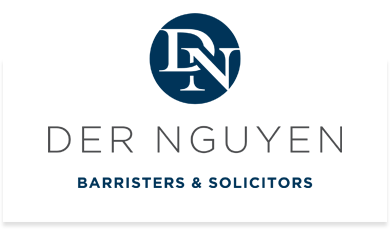 Logo for Der Nguyen, an Edmonton law office offering low lawyer fees for real estate legal services, wills and estates planning and commercial lawyer services, including legal help to buy or sell a business.